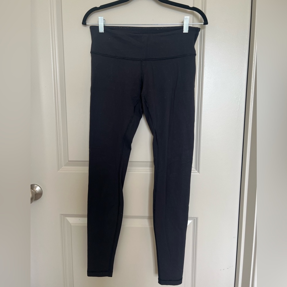 Lululemon - Long Black Leggings - Size 8